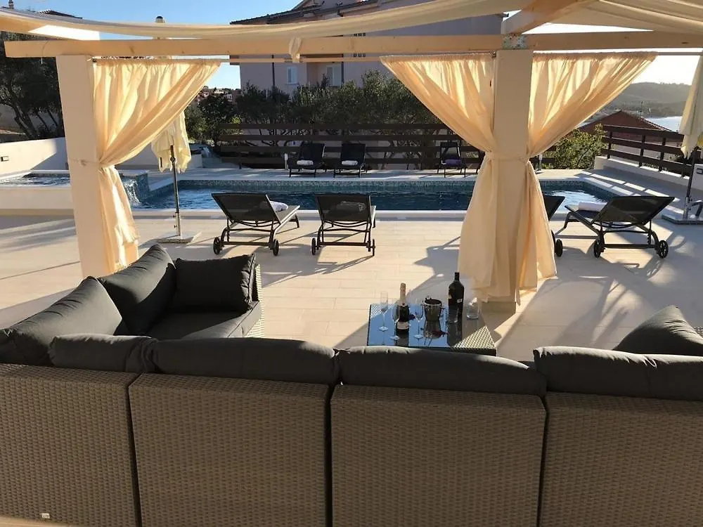 Apartment In Okrug Gornji With Sea View, Balcony, Air Conditioning, Wifi 5048-5 Trogir Croatia